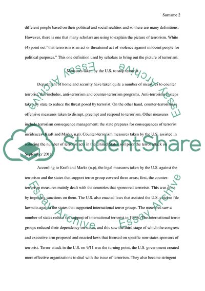 Global Terrorism Threat