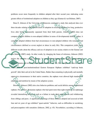 Meta-Analysis of Behavioral Problems in Children