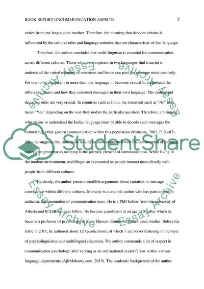 Cross-Cultural and Intercultural Communication