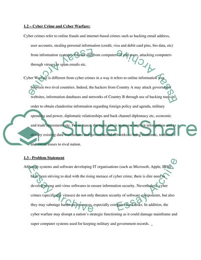 Cyber Crime and Cyber Warfare