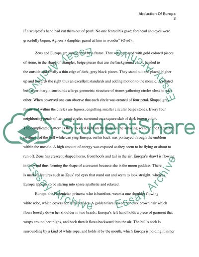 The Abduction of Europa