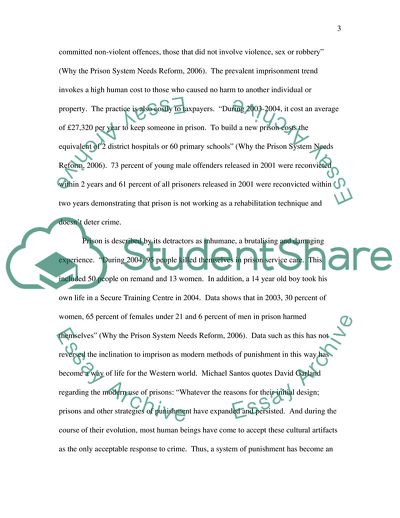 Imprisonment is Expensive and Ineffective