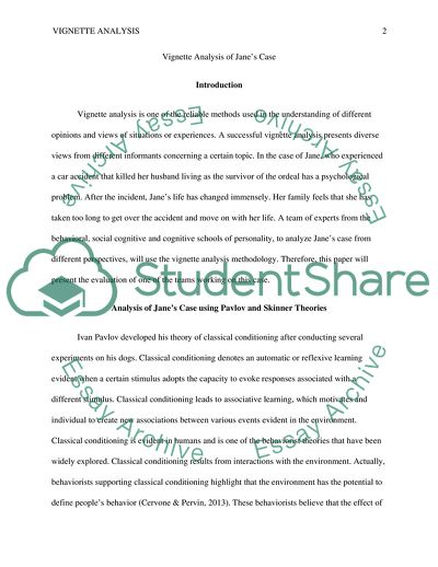 Theories of Janes Case after Husbands Death