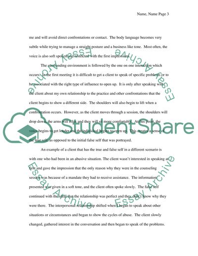 The Development of the Self-Worth