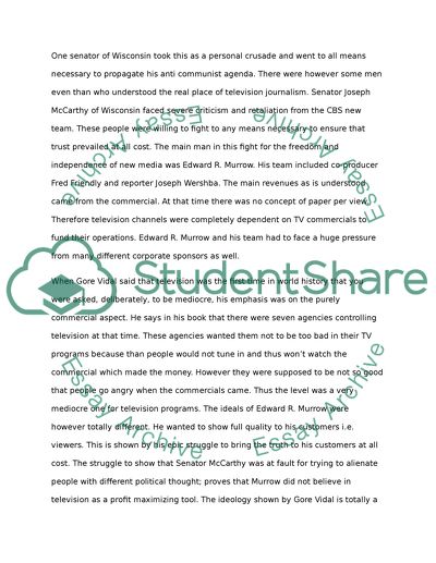 Good Night and Good Luck