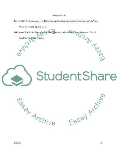 Discuss the extent to which hostage-taking terrorists are more likely to target democratic governments