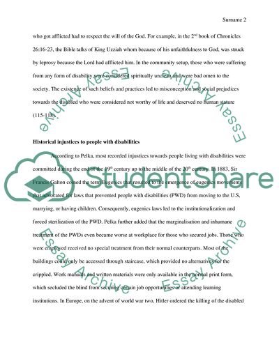 Disabilities and the Paralympics