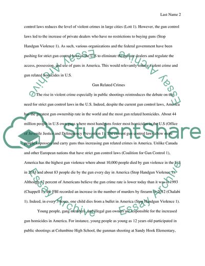 Should Gun Control Laws Be More Strict in the United States