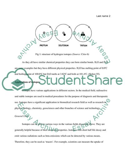 Importance of Radioisotopes and Isotopes