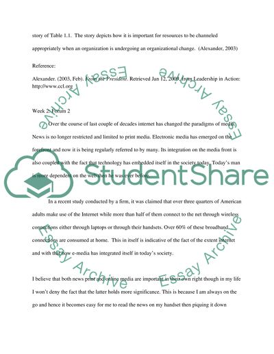 Managing Organizational Change