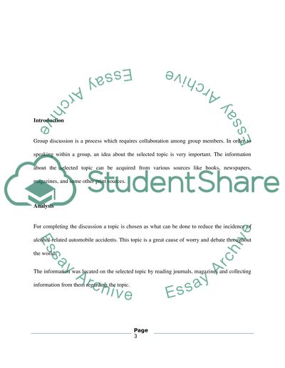 Group characteristics and development