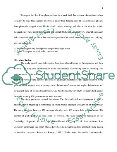 Smartphone Influence Teenagers in EF Cambridge