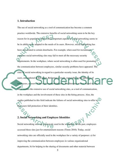 Design and Operational Rules of Social Networking