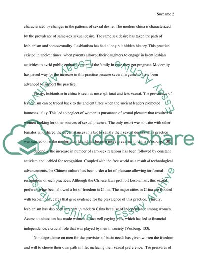 Sex in Contemporary China