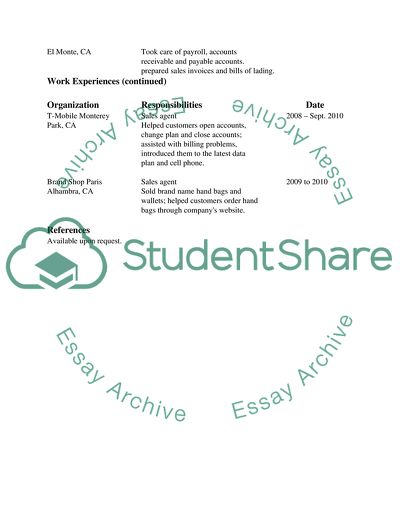 Accounting and Finance Position