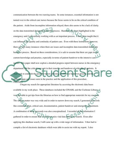 Nursing In Critical Care