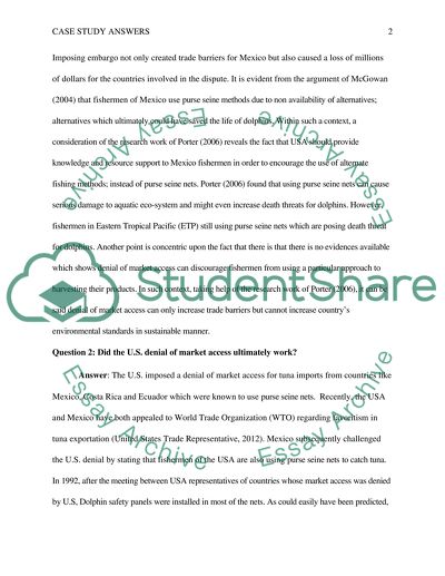 Dolphin-Safe Tuna Labeling Dispute