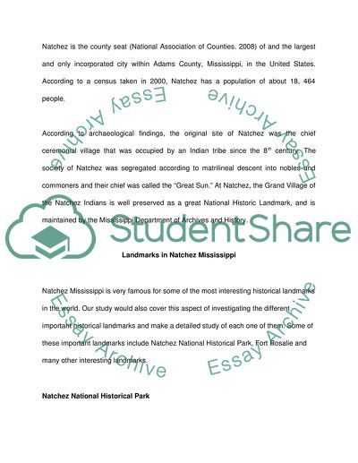 Historical Homes in Natchez Mississippi