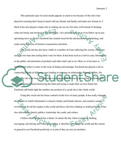 Social Networking - Facebook