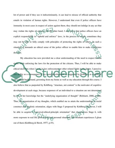 Kohlbergs Moral Stage Theory