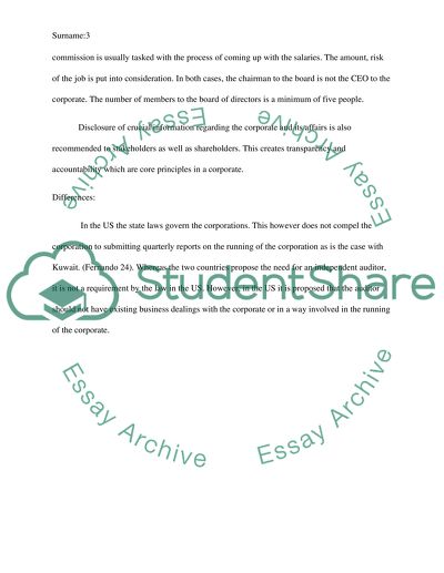 Corporate Governance Rules albazie law business