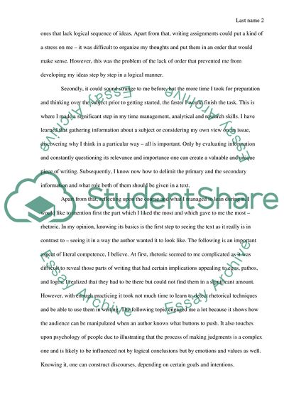 Advanced Writing Skills in English