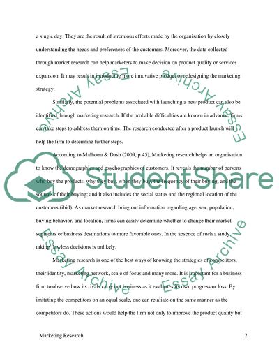 If the research budget is limited, there is no need to conduct marketing research