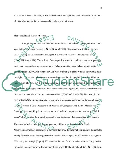 Law of the Sea: Hot Pursuit