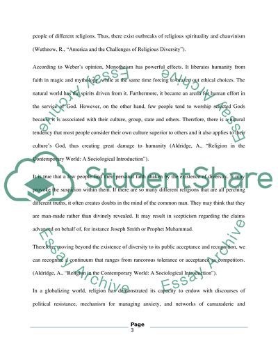 Advantages and Disadvantages of Monotheistic and Polytheistic Structure