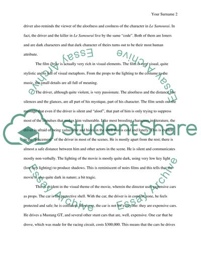 Mise-En-Scene: Drive and Sixteen Candles