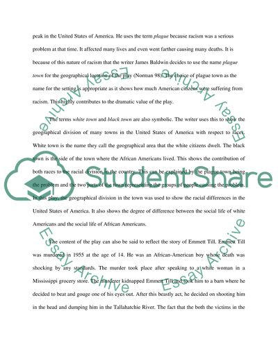 Symbolism in the Play - Blues for Mister Charlie