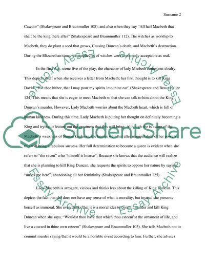 Shakespears Play Macbeth: Who killed Duncan