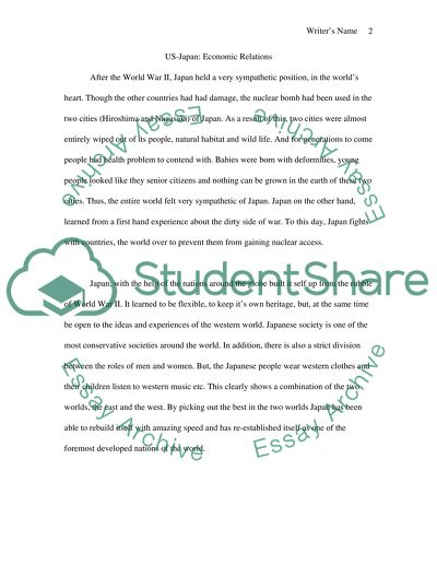 U.S. & Japanese History