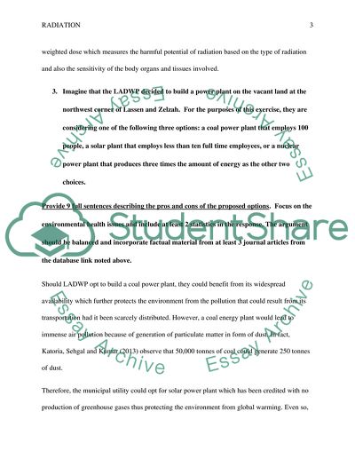 Political Science Essay Radiation Read Textpreview Health Care Essays also Research Paper Essays Radiation Essay Example Topics And Well Written Essays Words Essay On Terrorism In English