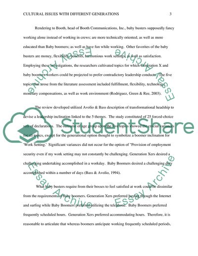 The Generational Variance and Teaching Profession