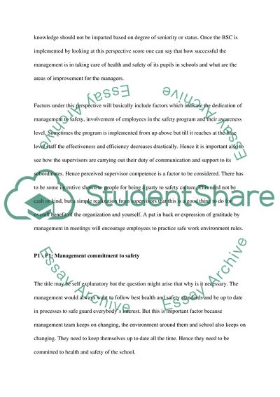 Balanced Safety Scorecard for Saudi Schools