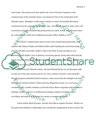 The Scientific Revolution and the Enlightenment