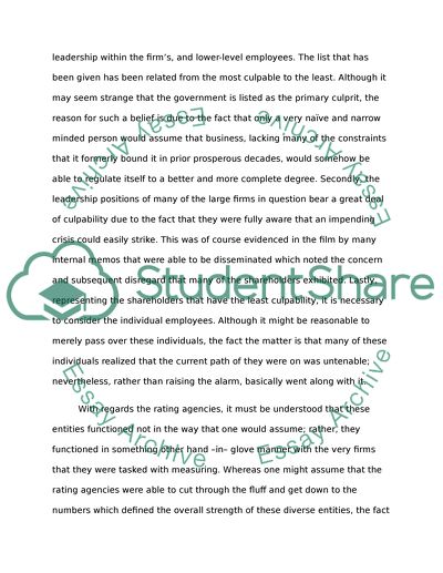 Inside job summary pdf picture