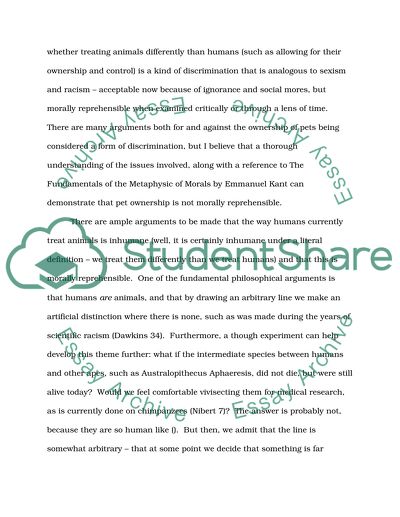 Philosophical Thoughts on the Nature of Dogs