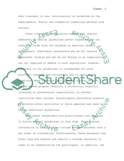 Shortcomings of the Concept of Consent