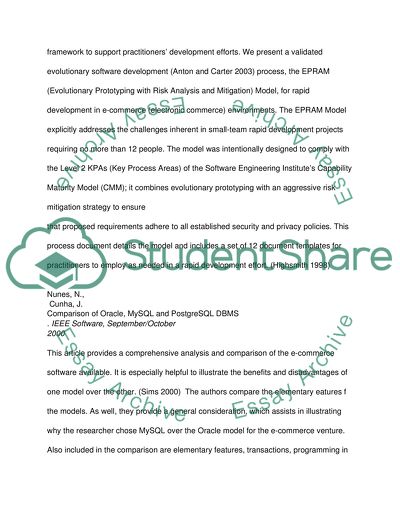 E-commerce Book Report/Review