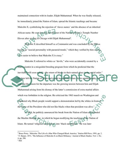 Malcolm X: a Typical Religious American