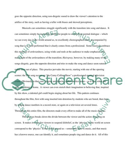 Diegesis and the Artifice of Storytelling in Forrest Gump and Hairspray