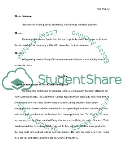 Indentured Servitude