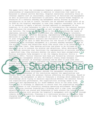 Enhancing the Quality of Services and Processes through Strategic Management