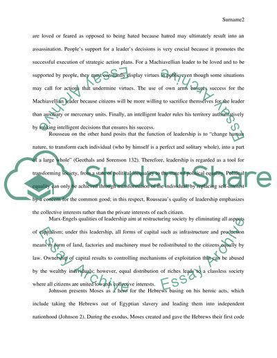 General Theory of Leadership