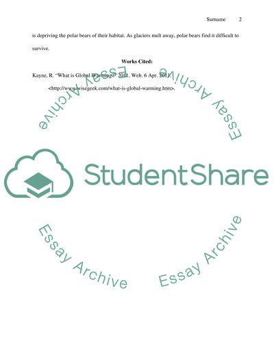 Global Warming Issues