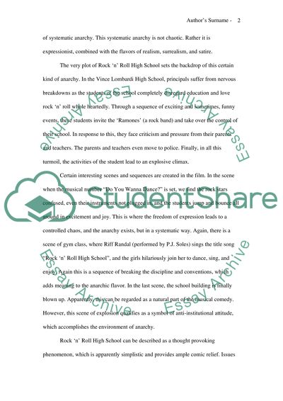 Rock n Roll High School