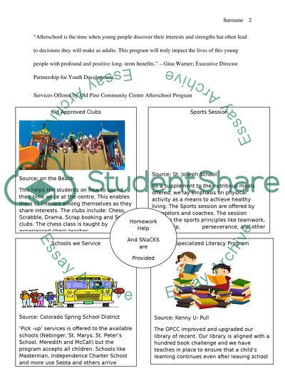 Old Pine Community Centre Afterschool Program
