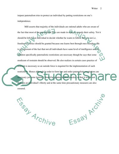 Violation of an Individuals Right of Liberty